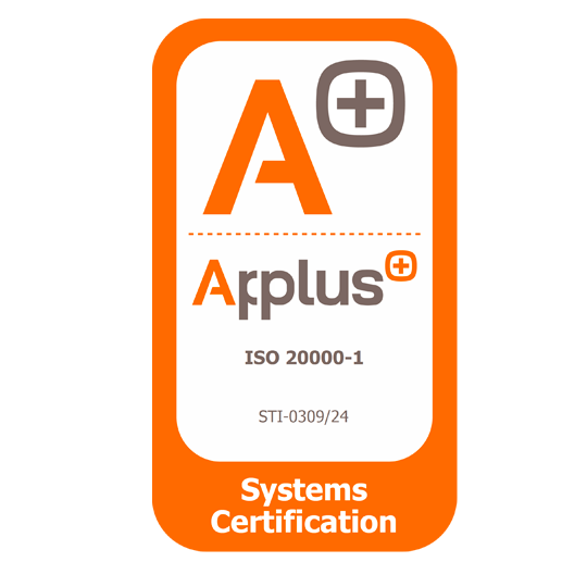 Certificado ISO/IEC 20000-1:2018